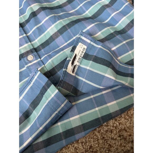 J. Crew buttoned shirt, Vintage Oxford, Size Large - Picture 7 of 8